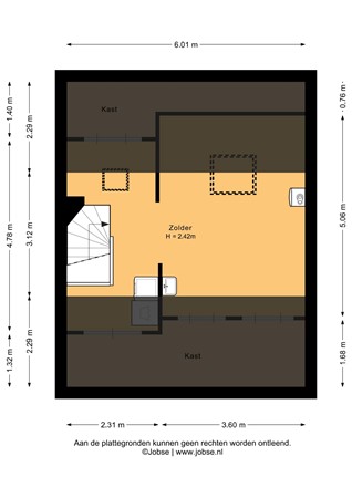 Floorplan - Westerzate 9, 3752 GA Bunschoten-Spakenburg